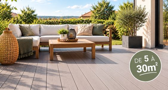 Packs terrasse en composite
